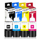 Genne wendet Epson 672 Tinte Epson L313 L363 L485 L130 L310 Drucker Tinte Black Tinte (BK) an