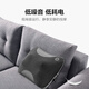 Haier cervical spine shoulder, neck, waist and back massager pillow home office massager hot compress plug-in model gray HZT-Y01HU9