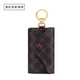 Golf GOLF new fashion key bag for women fashion small simple key chain universal card bag trendy smoke pink with apricot color