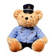 Shangyun Valentín Regalo de cumpleaños Police Police Police Police Bear Dolls Fehip Toys Plush Girls Molls dando muñecas de niñas