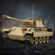 Doppel Eagle Building Block Assembly Toy Tank Militärmodell Elektrische Fernbedienungsmodell Kinder Jungen Spielzeug Geburtstagsgeschenk Leoparden Tank-907 Partikel