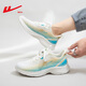 Chaussures pour hommes guerriers, chaussures de sport, chaussures en maille de printemps et d'été, chaussures de course absorbant les chocs pour les mousses pour hommes, chaussures à tendance décontractées légères à la mode, bleu orange blanc pour hommes 1289 44