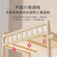 创京懿选尿布台婴儿护理台实木尿布台婴儿护理台宝宝按摩抚触台洗澡收纳多 两层尿布台+粉小鲸护理垫 实c