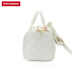 SPRAYGROUND2022 new light luxury handbag fashion rhombus satchel bag versatile bag female travel bag male white medium size