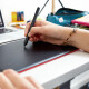 和冠（Wacom）和冠Wacom数位板CTL672/472压感笔影拓CTH690 490/CTL690笔LP-190 盒装(含3芯)+换笔器