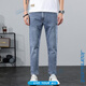 Jeanswest Spring y Summer delgada de nueve puntos pequeños jeans rectos hombres delgados hombres pantalones delgados 9901 azul 32 [sugerido 130-140Jin [Jin iguala 0.5 kg]]]