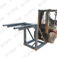 Forklift heightening lifting arm loading and unloading ton bag glass forklift heightening modified ton bag rack 2 tons total length 2.5 meters high 1.2 meters
