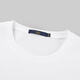 Hla Hailan Home [exclusivamente para la marca] Camiseta de manga corta para la camiseta del cuello redondo de algodón de verano para hombres