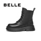 百丽（Belle）时尚休闲马丁靴女户外徒步靴3LS41DD4 黑色 38 (240mm)