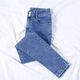 
Jret retro blue small feet jeans for women high waist 2025 new spring and autumn spring and autumn elastic slim fit slim tight pencil pants Retro blue 833 regular 28 suggested 100-110Jin [Jin equals 0.5 kg]