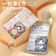 HELLOJOY Pet Gloves Kitten Deodorizing Bath Cat Full Body Cleaning Dry Cleaning Wet Wipes Pack 8 Pack Blue Windbell