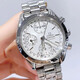 [SECUESTA 95 NUEVO] OMEGA Men's Watch Speedmaster Series Mecánica Mecánica Decha Luminosa Pantalla Cronógrafo Multi-función Matrícula Mench Match Watch 39mm Watch Diámetro Silver Grey 3523.30.00