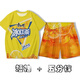 
Songyun Bing Black Tea Clothing Set Summer Hot T-shirt Short Sleeve Shorts Full Set Men and Women 3D Set 3TU5509 STKU719 4L Suitable for weight 155-170Jin [Jin equals 0.5 kg]
