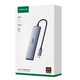 绿联（UGREEN） type-c扩展坞带网口 DP扩展坞Type-C转DP双向互转   dp转type-c dp vga 直播配件 dp扩展坞多屏 CM478	DP 扩展坞5合一15905