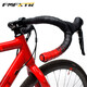 FMFXTR road handlebar with bicycle handle non-slip silicone strap gradient color dead speed bike strap bicycle spare parts black and green gradient 1 pair