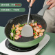 COOKERKING non-stick pan 32cm wok wheat rice stone color cooking household wok induction cooker gas gas stove open flame universal