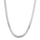 Jin Yixin platinum men's necklace platinum men's PT950 platinum necklace simple and fashionable platinum chain men's and women's platinum necklace platinum about 17.2 grams long about 52cm wide about 2.5mm