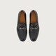 Ferragamo men's black penny loafers 0762636_3E _ 80 gift for boyfriend