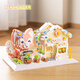 Crown Nest Pen holder Lego building block assembly puzzle toys boys 6-12 years old children toys girls birthday gift puzzle