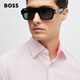 Boss Men de style décontracté Shirt Twill mixte 688-Light Pink XL (41)