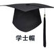 Lei Shixing customized graduation ceremony 18-year-old adult hat with printable LOGO hat, bachelor's hat, doctor's tutor and principal hat, doctor's hat
