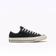 匡威（Converse）官方 宽版1970S经典帆布男女休闲运动鞋黑色162058C 常规鞋型/162058C 41