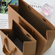 Jiuqiangu gift bag handbag kraft paper bag food packaging bag business gift box paper bag medium size 10 pieces 3032