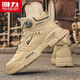 Warrior Men's Boots Casual Martin Boots Outdoor Workwear High Top Boots Men F838M Khaki 41
