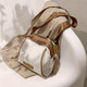 Sac en tissu en nylon décontracté cool Danny pour femmes Sac de créneau de niche sac de conception légère de grande capacité de grande capacité sac crossbody sac blanc