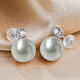 Pearl Queen Akoya Pearl Earrings Round Seawater Pearl Earrings for Women Elegant Birthday Gifts for Women