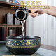 Zhengyang automatic tea set home complete set of kung fu tea cups, tea wash, tea ceremony, six gentlemen combination lazy tea maker, full and half, matte automatic style, six cups