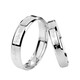 MZMZ Heartbeating Platinum Couple Ring pt950 Platinum Pair of Proposal Rings Valentine's Day Birthday Gift for Girlfriend Light Luxury Style - Heartbeating Pair of Rings (without engraving)