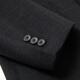 
Dibinze plus fat plus size woolen coat for men's winter high-end wool coat mid-length goose down inner lid