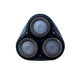 Достойная вспышка Philips Razor Head YQ6008 6108 6308 6188HQ6675 6920 Blade Accessories Accessories Общая головка (черная)