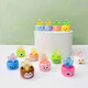 Luminöse Kaktus -Ornamente in der Autozentrum Konsole Dekoration DIY Accessoires Kinder Schüler belohnen kleine Geschenke leuchtend Cartoon Sukkulente Kaktus zufällig 10