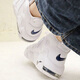Nike (Nike) Chaussures féminines 2025 Été Nouveau air plus uptempo Pippen Chaussures de basket-ball absorbant les chocs et chaussures décontractées DH9719-100 White 39