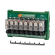 8-way optocoupler isolation solid-state relay module Omron relay module group 24V with insurance solenoid valve shorting bar 8-way DC control AC 4A