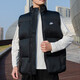 Nike (NIKE) official men's top 25 spring new style fashionable comfortable warm standing collar down vest FB7374-010/warm/new arrival L (175/92A)
