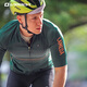 Lampada Cycling Suit Summer Short Sleeve Men's Top Bicycle Mountain Road Cycling Shorts Cycling Clothes Glory Green-Top + Haoyue Black Shorts XL