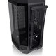 Thermaltake(Tt)The Tower 300 sea view room chassis computer host black (Matx motherboard/support 420 water cooling/4090 graphics card/horizontal lying)