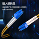 Nokoxin Telecommunications Grade ModE-Mode double core à fibre optique Fibre de queue LC-LC Connecteur UPC Room Salle Fiber Optic Cable LC-LC MODE DOUBLE-CORE 5 METTRES