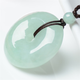 Jade A-grade safe buckle pendant for men and women, jade pendant, jade necklace, jade pendant, birthday gift for girlfriend and wife