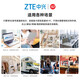 Enrutador móvil 5G CPE original de ZTE WiFi6 Tarjeta SIM de seis antenas Tarjeta enchufable para acceso a Internet Puerto de red Gigabit completo Red triple NSA de modo dual de banda dual de cuatro núcleos Enrutador móvil 5G CPE original de ZTE Red completa 5G: chip Qualcomm Snapdragon 5G