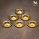 Kupfer Master <echte Goldbeschichtung feste Kupferzutaten> Wohnzimmer Desktop Kupferschmuck Home Dekoration Kunsthandwerk Geschenke Real Goldbeschichtung feste Kupferzutaten Große 6 Sets