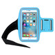 Felker running mobile phone arm bag unisex outdoor sports cycling travel armband bag wrist bag suitable for Apple Android Samsung Xiaomi Huawei mobile phone large-armband-light blue
