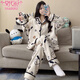 Modal pajamas for women in winter coral velvet 2025 new autumn and winter style high-end bow princess style thickened home clothing 702# 2XL [135-160Jin[Jin equals 0.5 kg]]