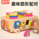 
Wooden meatball children's early education puzzle shape pairing building blocks baby boy and girl toys children's day gift