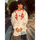 7 best sweatshirts for men's spring and autumn loose hooded cardigan trendy Spider-Man plus velvet thickened versatile couple jacket XDA-699 white L