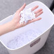 Deli Paper Shredder Nivel 4 Oficina confidencial y hogar Documento de papel de gran capacidad Redder 9928 6 Piezas 5 minutos Nivel 4 Confidencial Capacidad de 15L