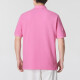 Nike (Nike) Men's 2025 Summer New Sports y Polo informal Camiseta de polo sincera transpirable Camiseta de manga corta FN3895-675 Pink L